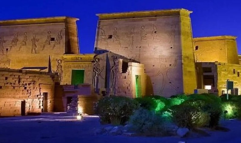 Spettacolo di suoni e luci al Tempio di Philae